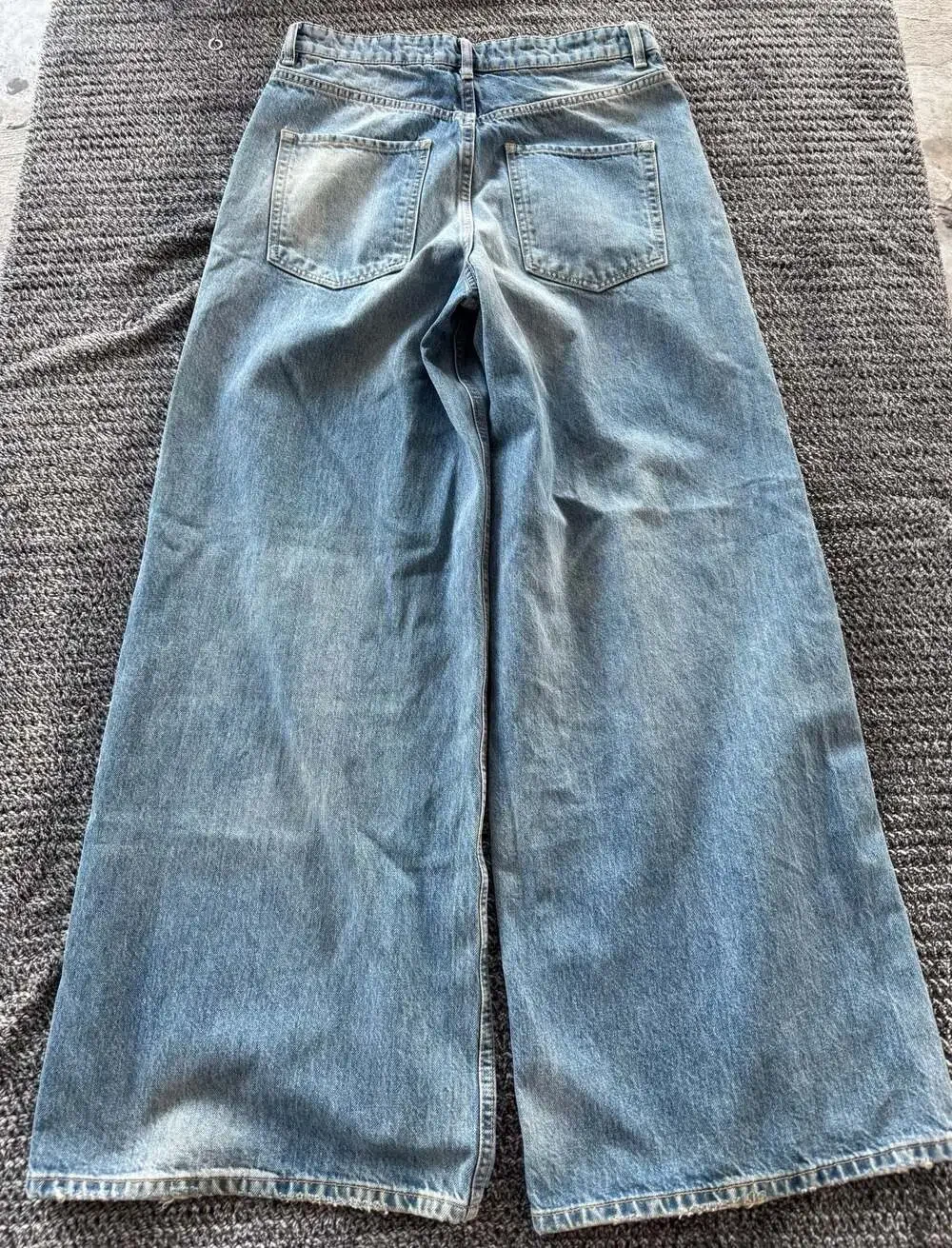 Free People "The Twenty Eight" Vintage-Inspired Wide Leg Baggy Jeans - Picture 7 of 8